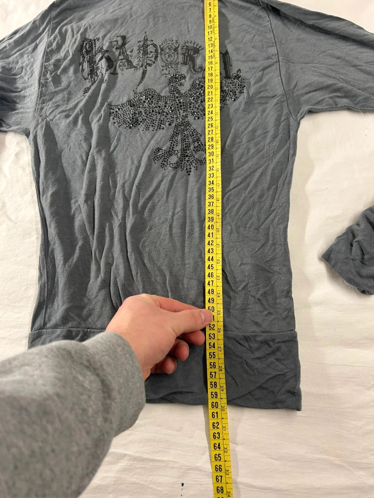 Sudadera gris Kaporal con cuello vuelto de lana – photo 7